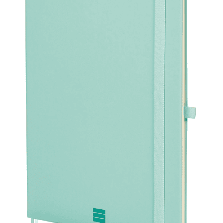 Finocam Nexo Cuaderno de Tapa Dura - 72 Hojas - Formato B5 - 176x250mm - Papel Crema de 80g/m2 - Liso - Bolsillo Interior - Cierre con Goma - Hojas Mi 1