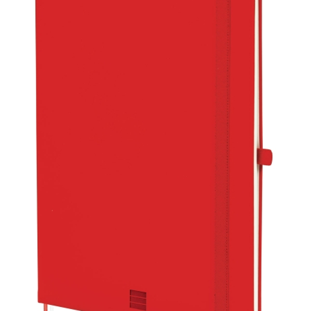 Finocam Nexo Cuaderno de Tapa Dura - 72 Hojas - Formato B5 - 176x250mm - Papel Crema de 80g/m2 - Liso - Bolsillo Interior - Cierre con Goma - Hojas Mi 1