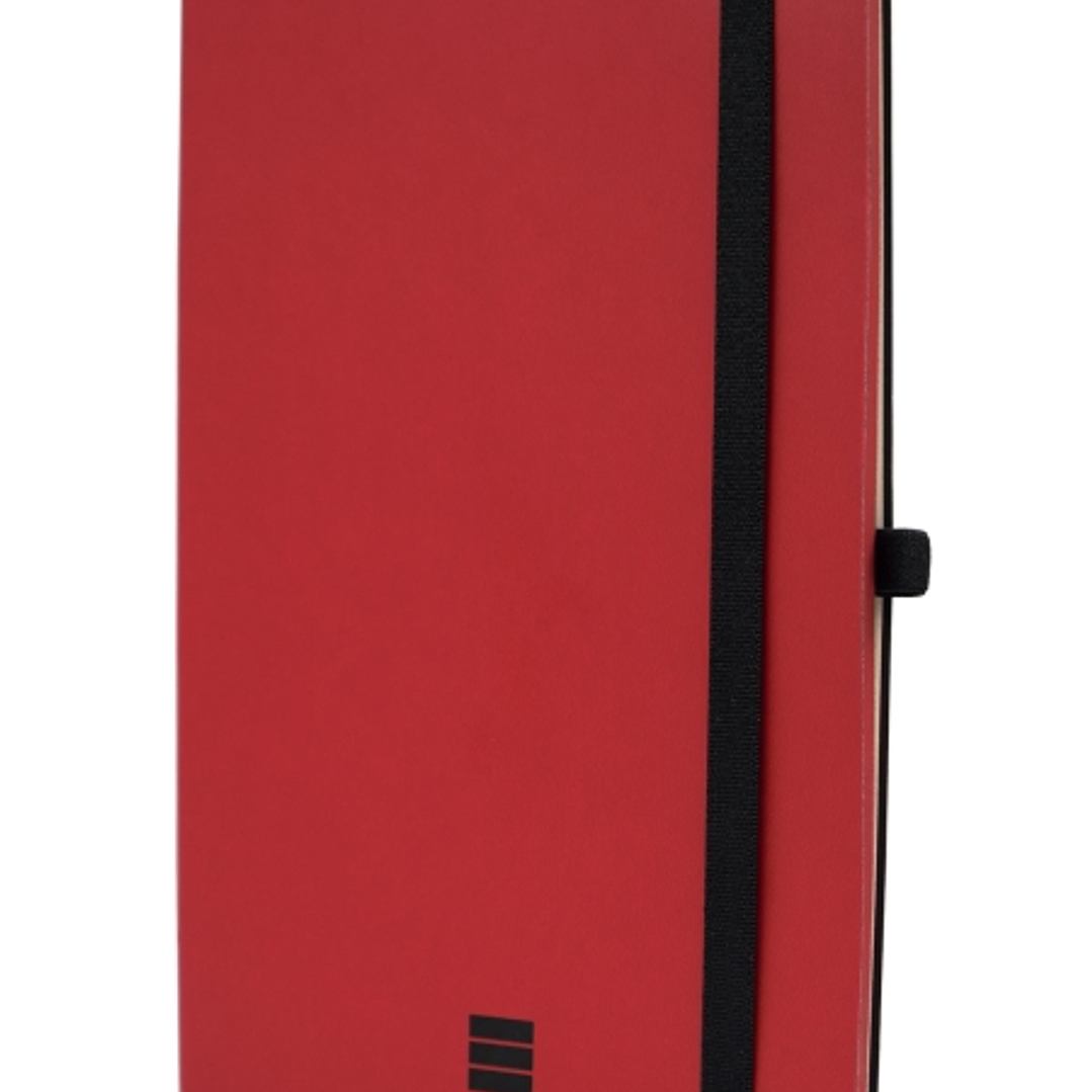 Finocam Modern Cuaderno de Tapa Ligera - 72 Hojas - Formato A5 - 148x210mm - Papel Crema de 80g/m2 - Bolsillo Interior - Cierre con Goma - Hojas Micro 1