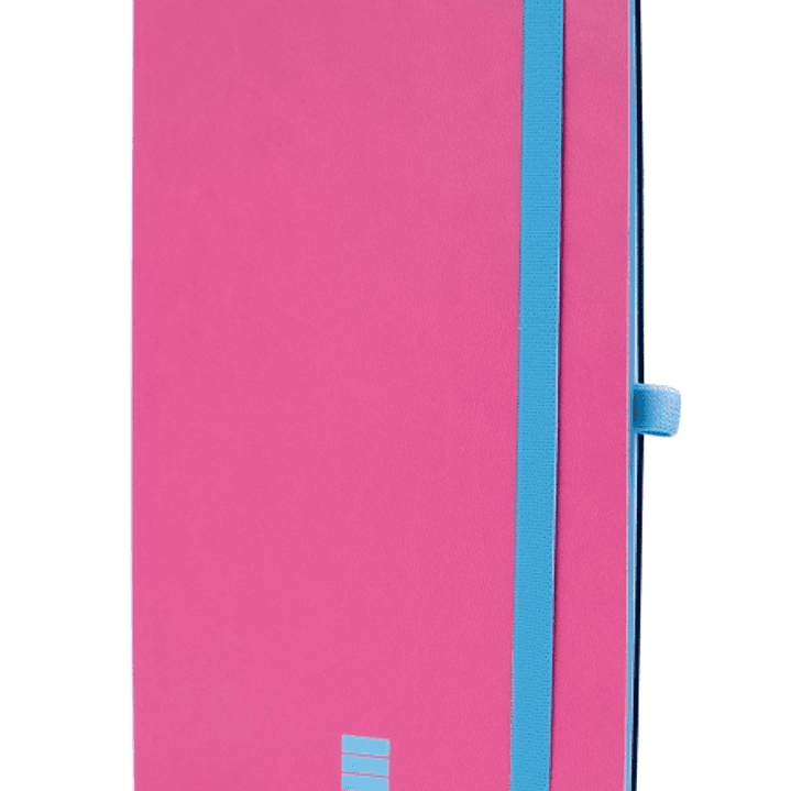 Finocam Modern Cuaderno de Tapa Ligera - 72 Hojas - Formato A5 - 148x210mm - Papel Crema de 80g/m2 - Bolsillo Interior - Cierre con Goma - Hojas Micro 1