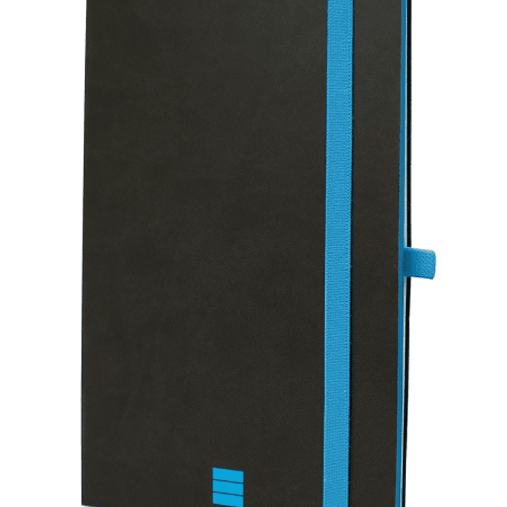 Finocam Modern Cuaderno de Tapa Ligera - 72 Hojas - Formato A5 - 148x210mm - Papel Crema de 80g/m2 - Bolsillo Interior - Cierre con Goma - Hojas Micro 1