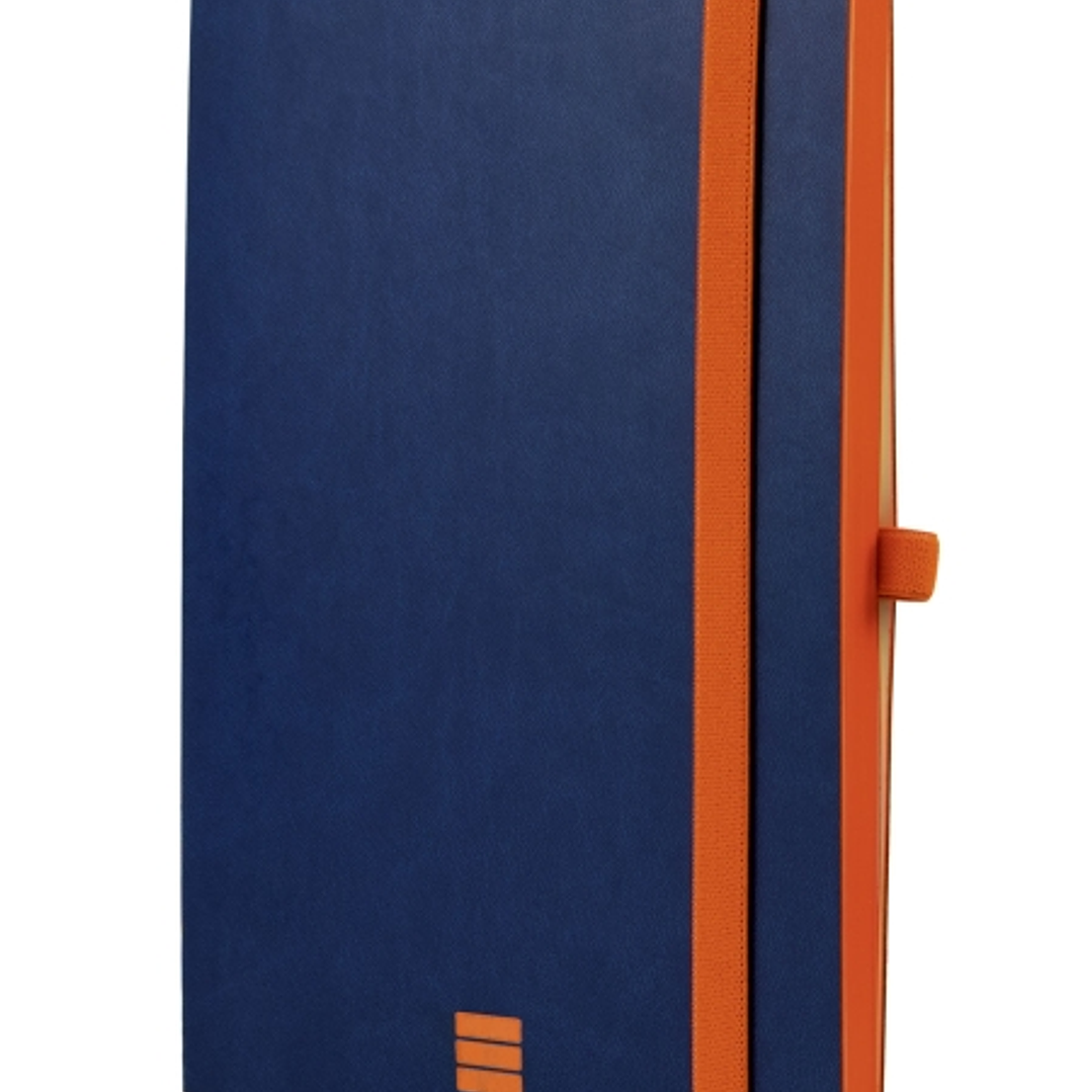 Finocam Modern Cuaderno de Tapa Ligera - 72 Hojas - Formato A5 - 148x210mm - Papel Crema de 80g/m2 - Liso - Bolsillo Interior - Cierre con Goma - Hoja 1