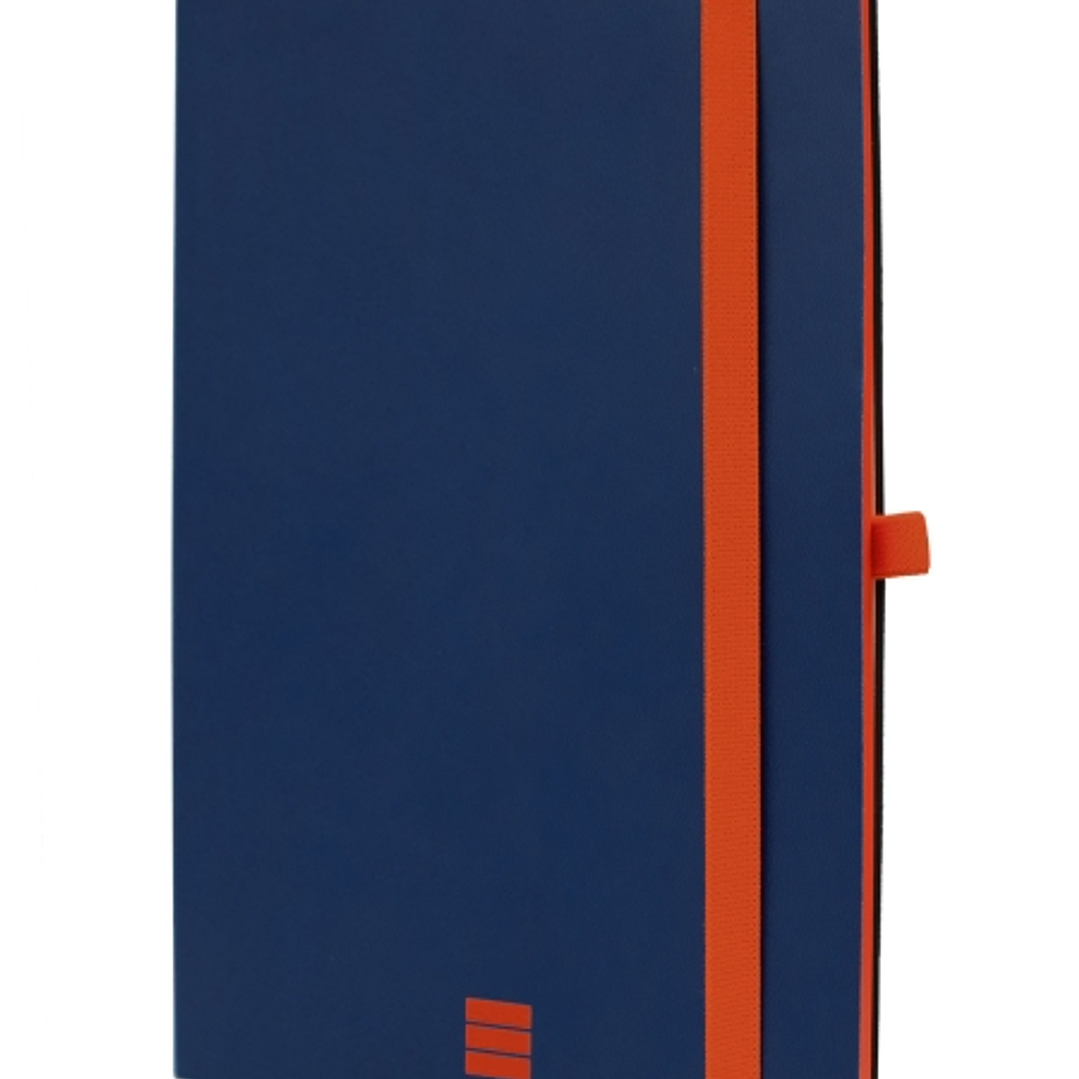 Finocam Modern Cuaderno de Tapa Ligera - 72 Hojas - Formato A5 - 148x210mm - Papel Crema de 80g/m2 - Bolsillo Interior - Cierre con Goma - Hojas Micro 1