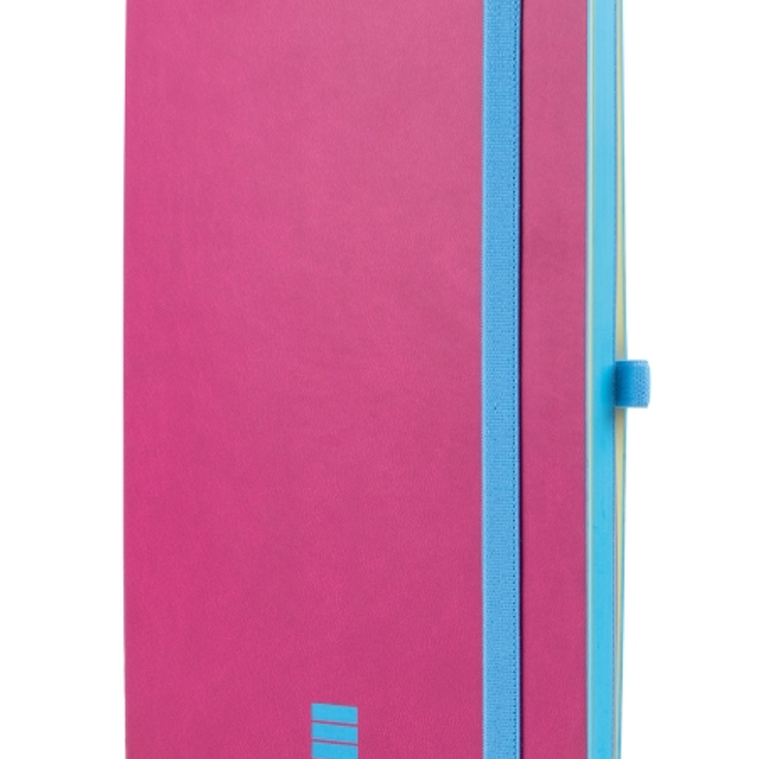 Finocam Modern Cuaderno de Tapa Ligera - 72 Hojas - Formato A5 - 148x210mm - Papel Crema de 80g/m2 - Liso - Bolsillo Interior - Cierre con Goma - Hoja 1