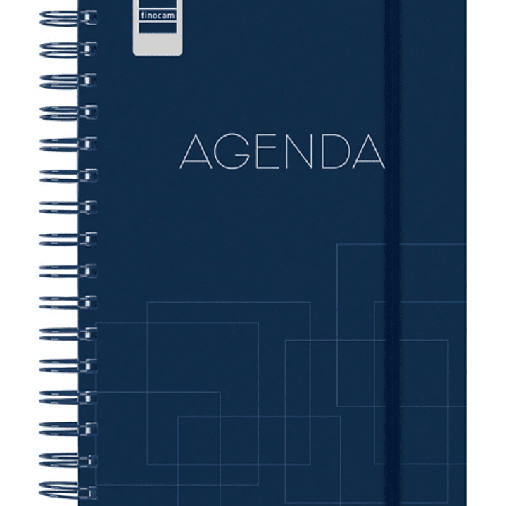 Finocam Institut Agenda Escolar 26/27 - Semana Vista Vertical - Formato 4º - 155x215mm - Tapas de Polipropileno - Papel de 90g/m2 - Espiral Metalica - 1
