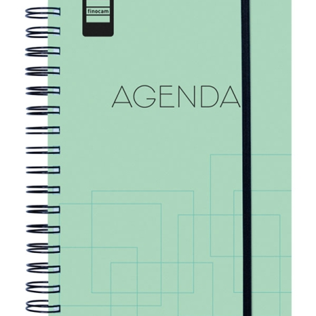 Finocam Institut Agenda Escolar 26/27 en Catalan - Semana Vista Vertical - Formato 4º - 155x215mm - Tapas de Polipropileno - Papel de 90g/m2 - Espiral 1