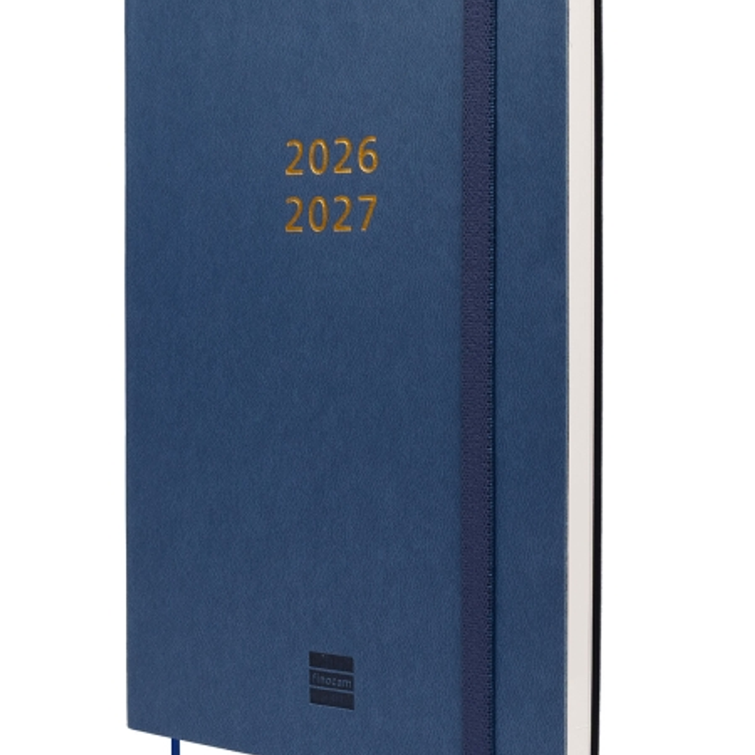 Finocam Mara Agenda de Tapa Flexible Internacional - 18 Meses - Semana Vista Vertical - Formato Y10 - 140x204mm - Papel de 80g/m2 - Esquinas Microperf 1