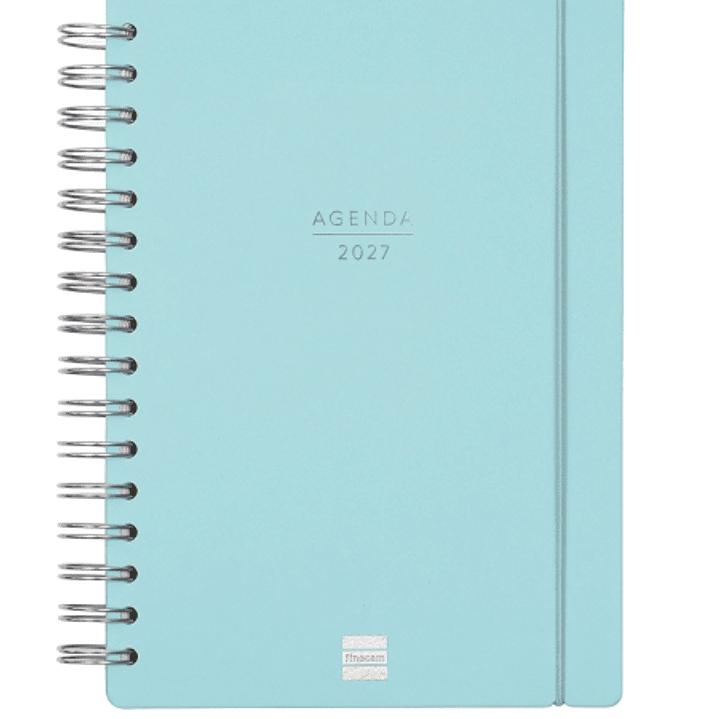 Finocam Haiku Agenda de Espiral en Catalan - 16 Meses - Semana Vista Horizontal - Formato E10 - 155x212mm - Tapa Dura - Papel de 95g/m2 - Cierre con G 1