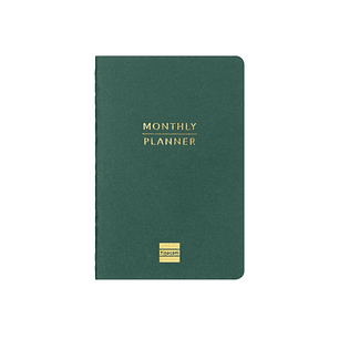 Finocam Haiku Planificador sin Fechar - Internacional - Mes Vista - Formato M3 - 100x150mm - Papel de 95g/m2 - Hojas con Punteado - 16 Meses - Color V