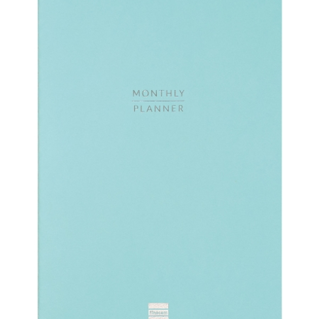 Finocam Haiku Planificador sin Fechar - Internacional - Mes Vista - Formato Y11 - 165x240mm - Papel de 95g/m2 - Hojas con Punteado - 16 Meses - Color  1