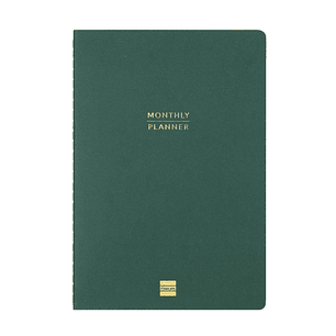 Finocam Haiku Planificador sin Fechar - Internacional - Mes Vista - Formato Y11 - 165x240mm - Papel de 95g/m2 - Hojas con Punteado - 16 Meses - Color 