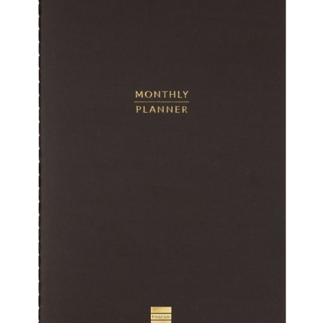 Finocam Haiku Planificador sin Fechar - Internacional - Mes Vista - Formato Y11 - 165x240mm - Papel de 95g/m2 - Hojas con Punteado - 16 Meses - Color  1