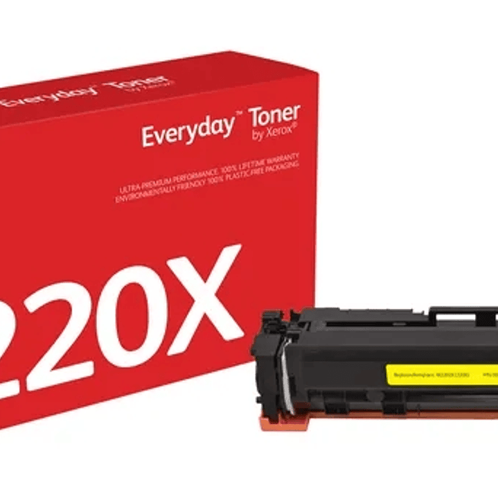Xerox Everyday HP W2202X/W2202A Amarillo Cartucho de Toner Generico - Reemplaza 220X/220A 1