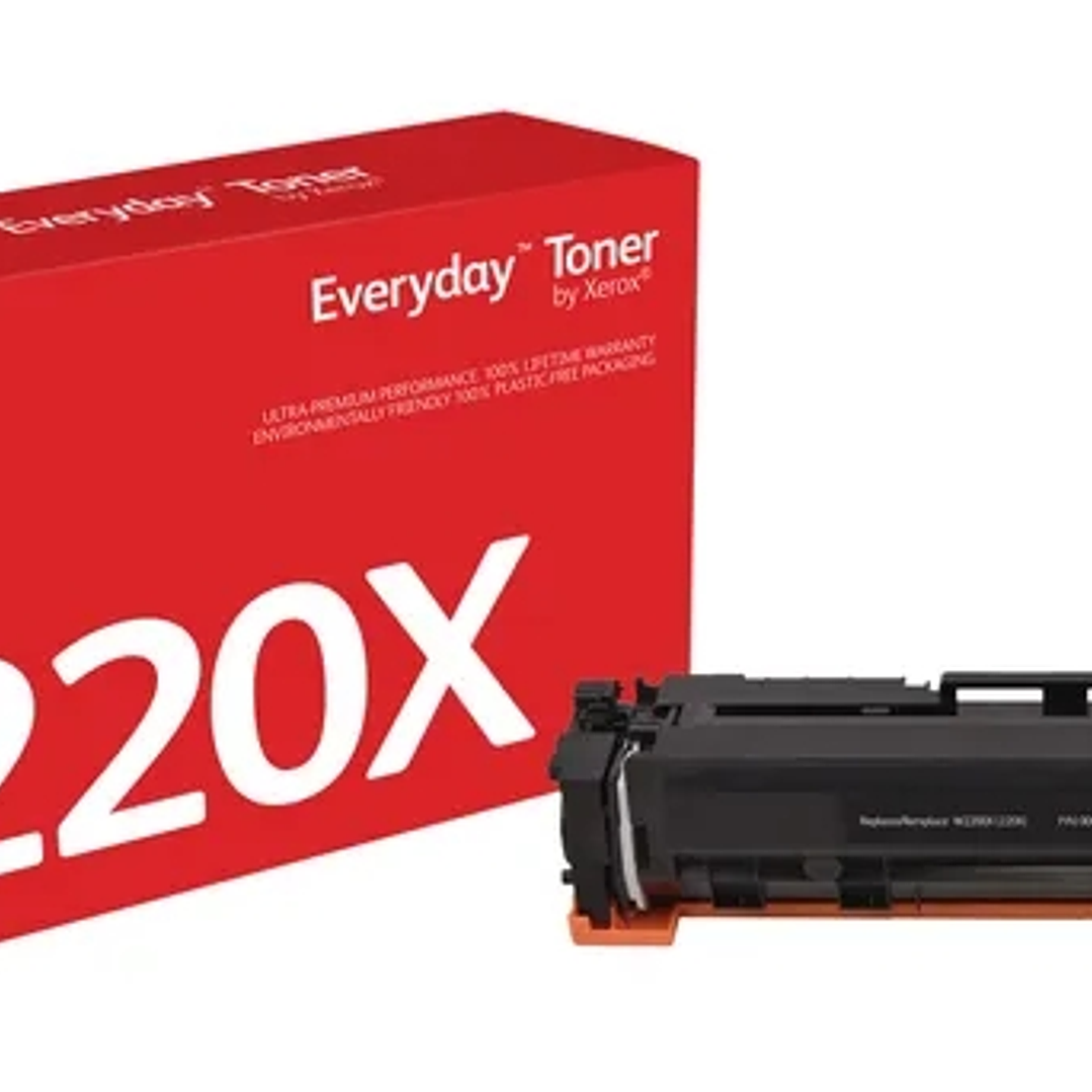 Xerox Everyday HP W2200X/W2200A Negro Cartucho de Toner Generico - Reemplaza 220X/220A 1