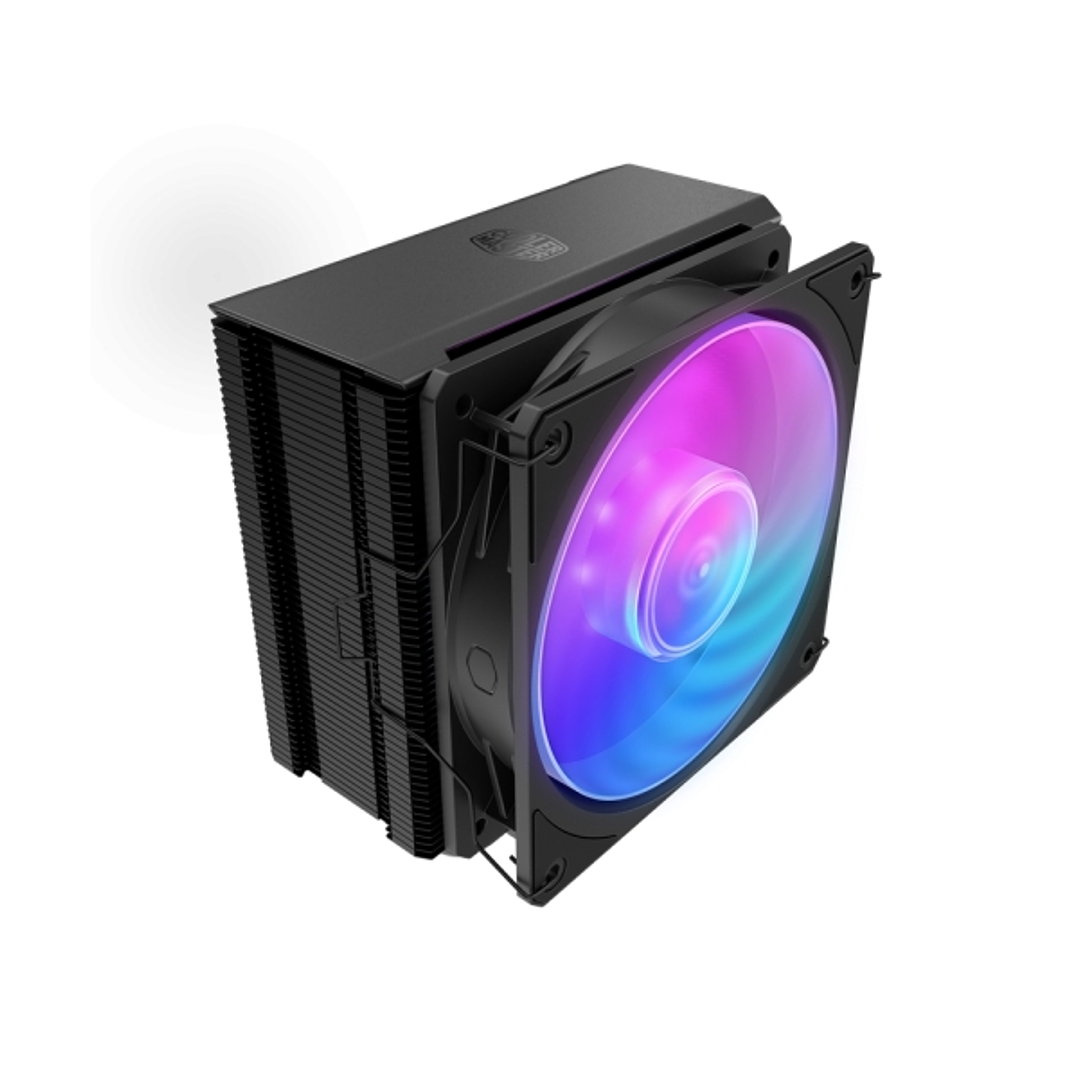 Cooler Master Hyper 212 3DHP Disipador CPU - 2 Heatpipes + 2 3DHP - Multisocket Universal - ARGB - Color Negro 1