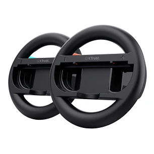 Trust GXT 1257 Pack de 2 Volantes para Joy-Con 2 - Acceso Rapido a los Botones Laterales - Peso Ligero - 33x145mm - Color Negro