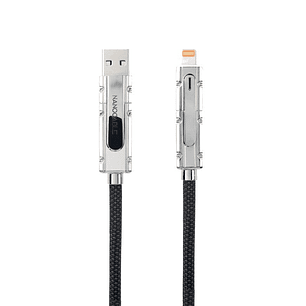 Nanocable Cable USB-C+USB-A/M LIGHTNING+USB-C/M 2M