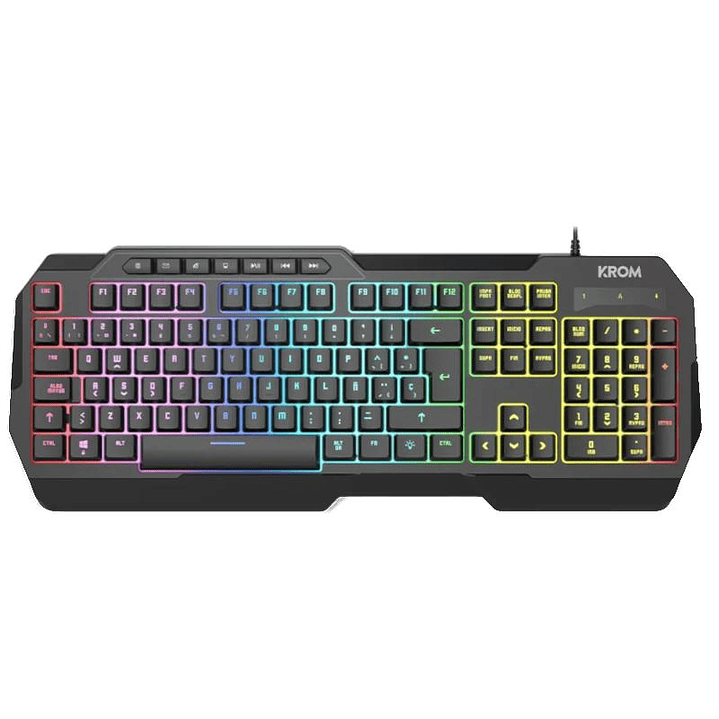 KROM KENTA PC Combo Gaming 4 en 1 RGB Negro 2