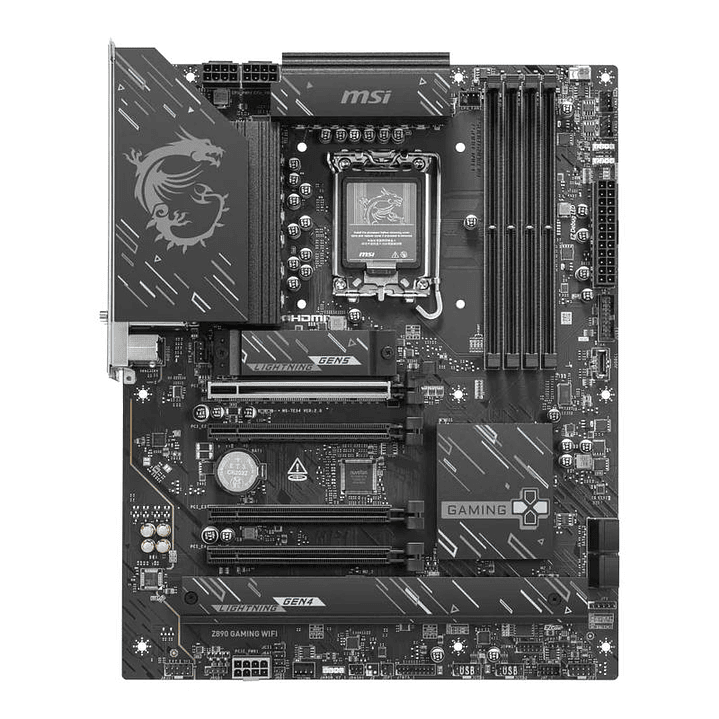MSI Placa Base Z890 GAMING WIFI DDR5 ATX LGA1851 2