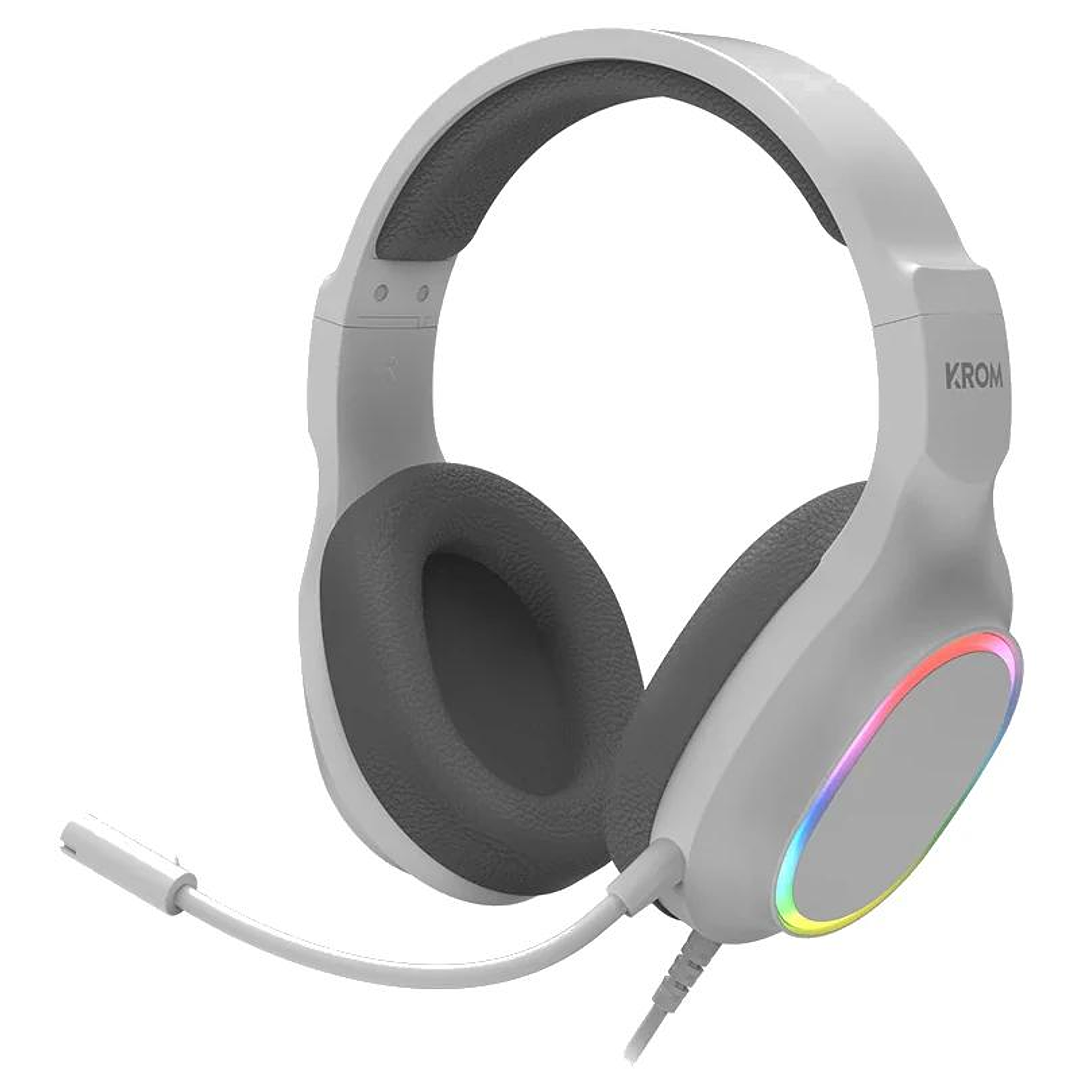 KROM KENTA PC Combo Gaming 4 en 1 RGB Blanco 3