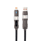 Nanocable Cable USB-C+USB-A/M-LIGHTNING+USB-C/M 1M - Miniatura 1