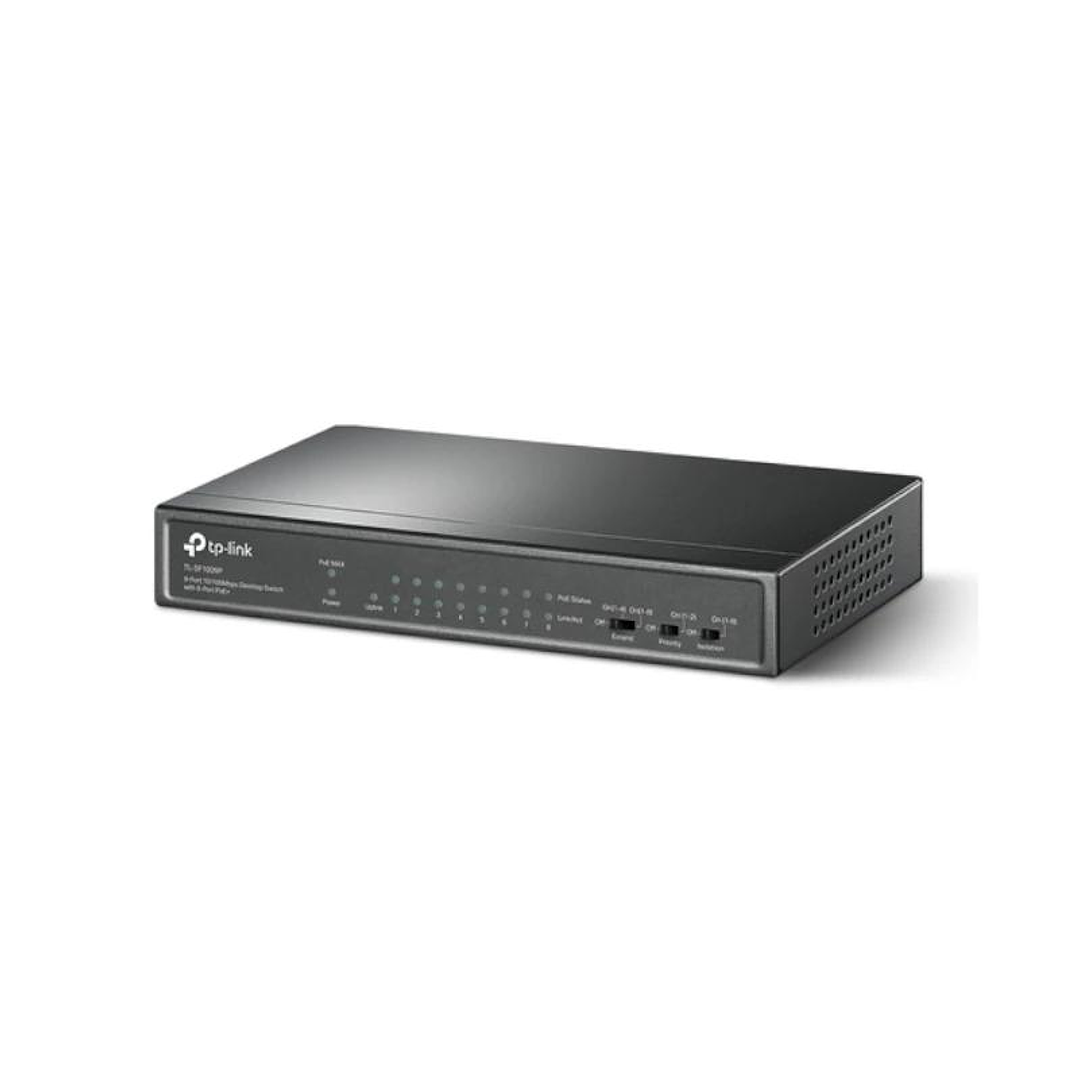 TP-Link TL-SF1009P Switch 8x10/100 Poe+ 1x10/100 2