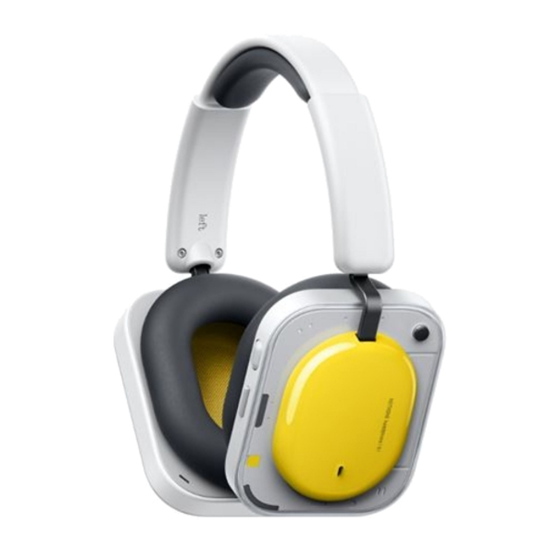 Nothing Headphone (a) Auriculares Bluetooth - Cancelacion de Ruido ANC - Driver 40mm - Hasta 135 Horas Reproduccion - Color Amarillo 1