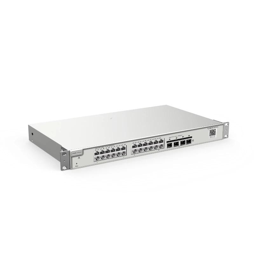 Reyee 24-Port  L2 Managed 10G Switch, 24 Gigabit R 2