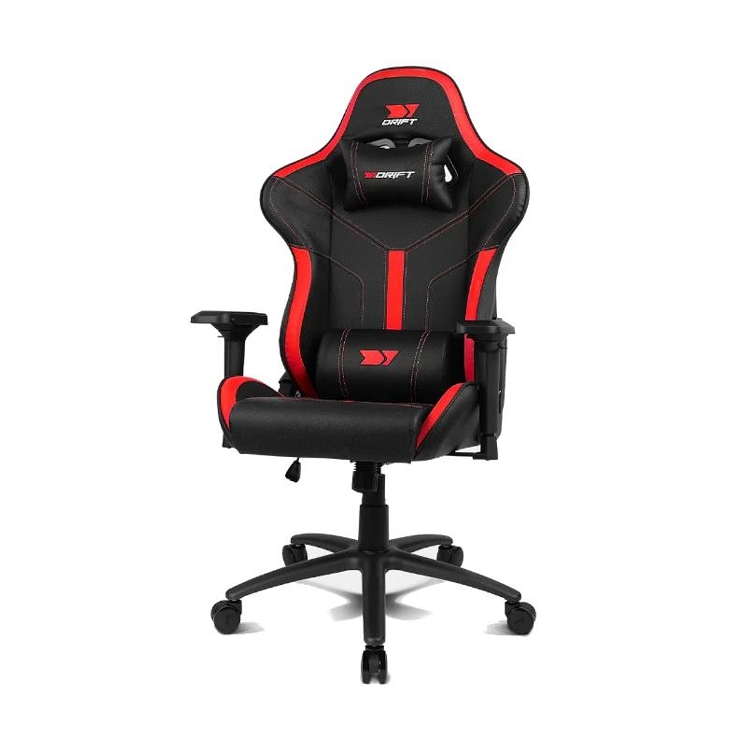 DRIFT Silla Gaming DR350 Negra-Roja 1
