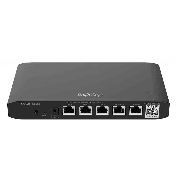 Reyee 5-Port Gigabit Cloud-Managed Router, 5 x 1GE 1