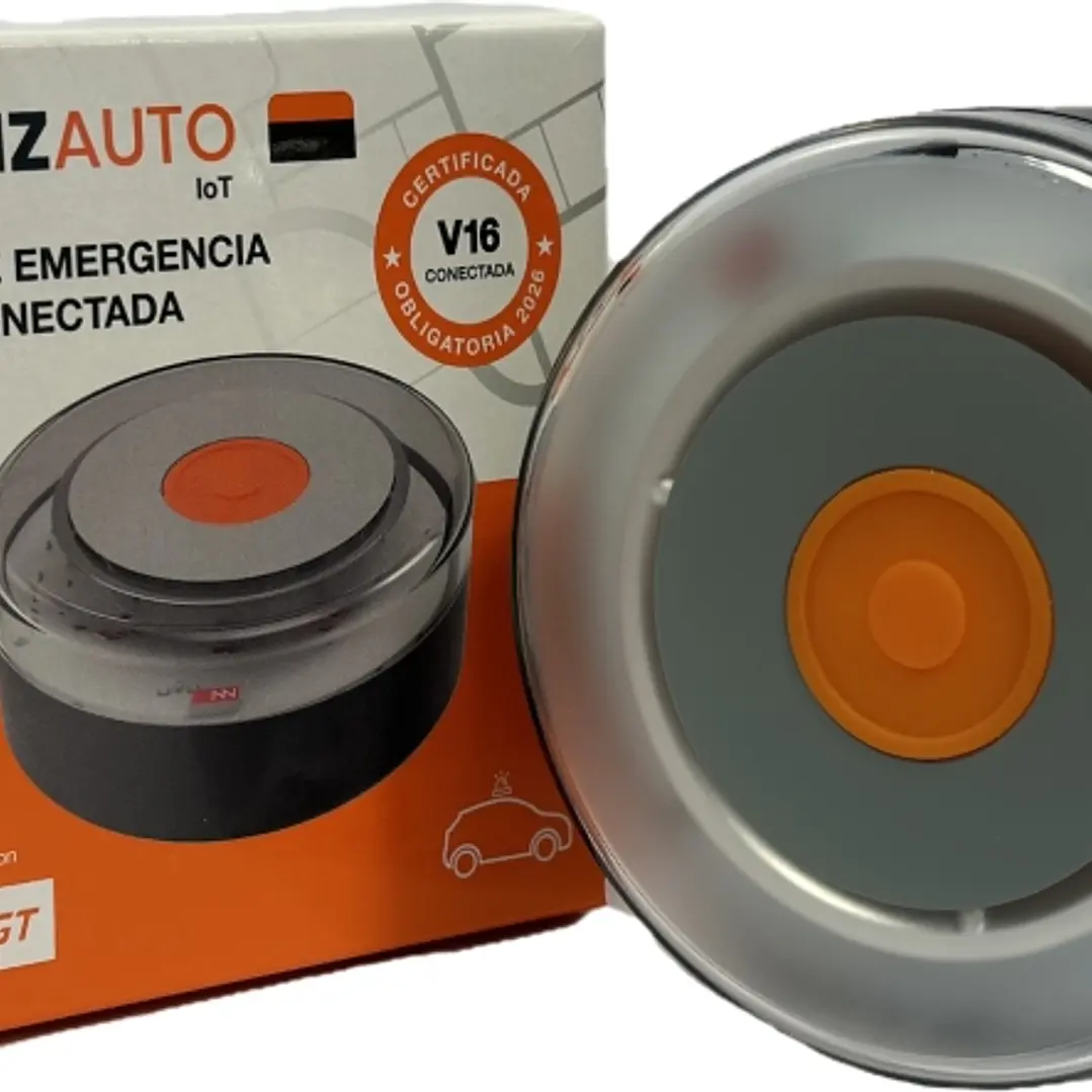 Balizauto IoT Baliza de Señalizacion de Emergencia V16 Conectada con DGT - Proteccion IP54 - Datos hasta Enero 2038 1