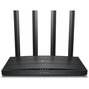 TP-Link Archer AX12 Router Inalambrico Doble Banda AX1500 WiFi 6 - 4 Puertos RJ-45 - 4 Antenas Exteriores - Color Negro
