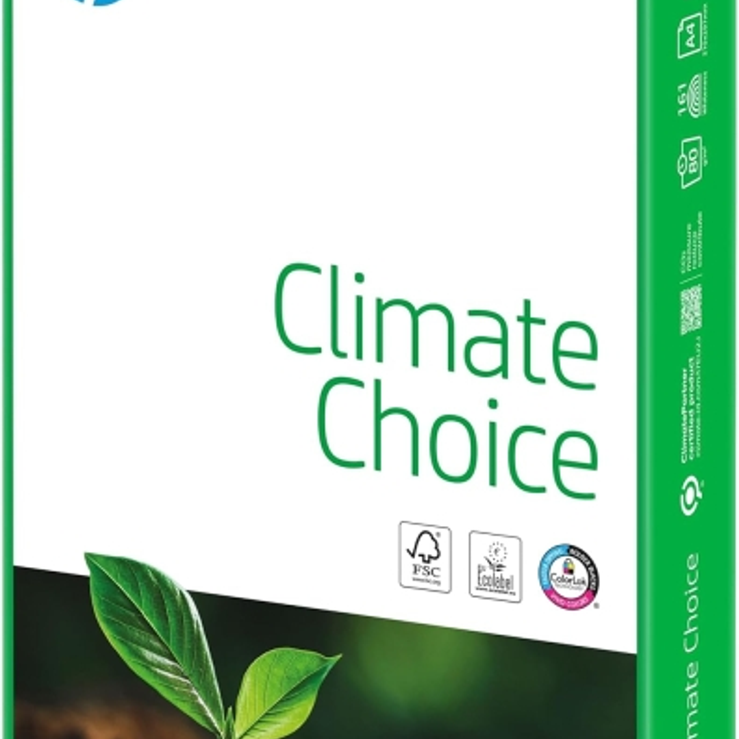 HP Climate Papel A4 80gr 210x297mm (500 Hojas) Blanco - Certificacion ClimatePartner - Envoltorio de Papel Reciclable 1