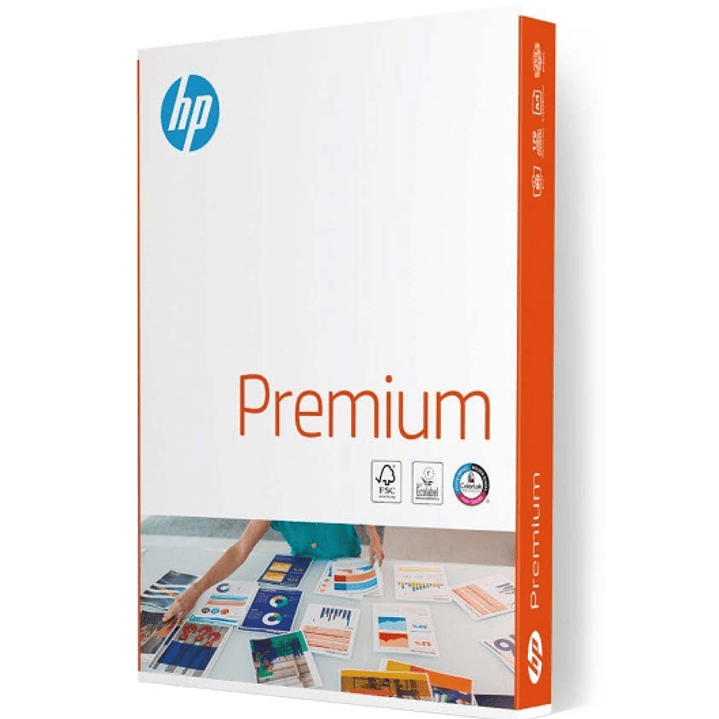HP Premium Papel A4 80gr 210x297mm (500 Hojas) Blanco 1