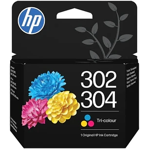 HP 302/304 Cartucho de Tinta Color Original - B7RT6AE/F6U65AE/N9K05AE