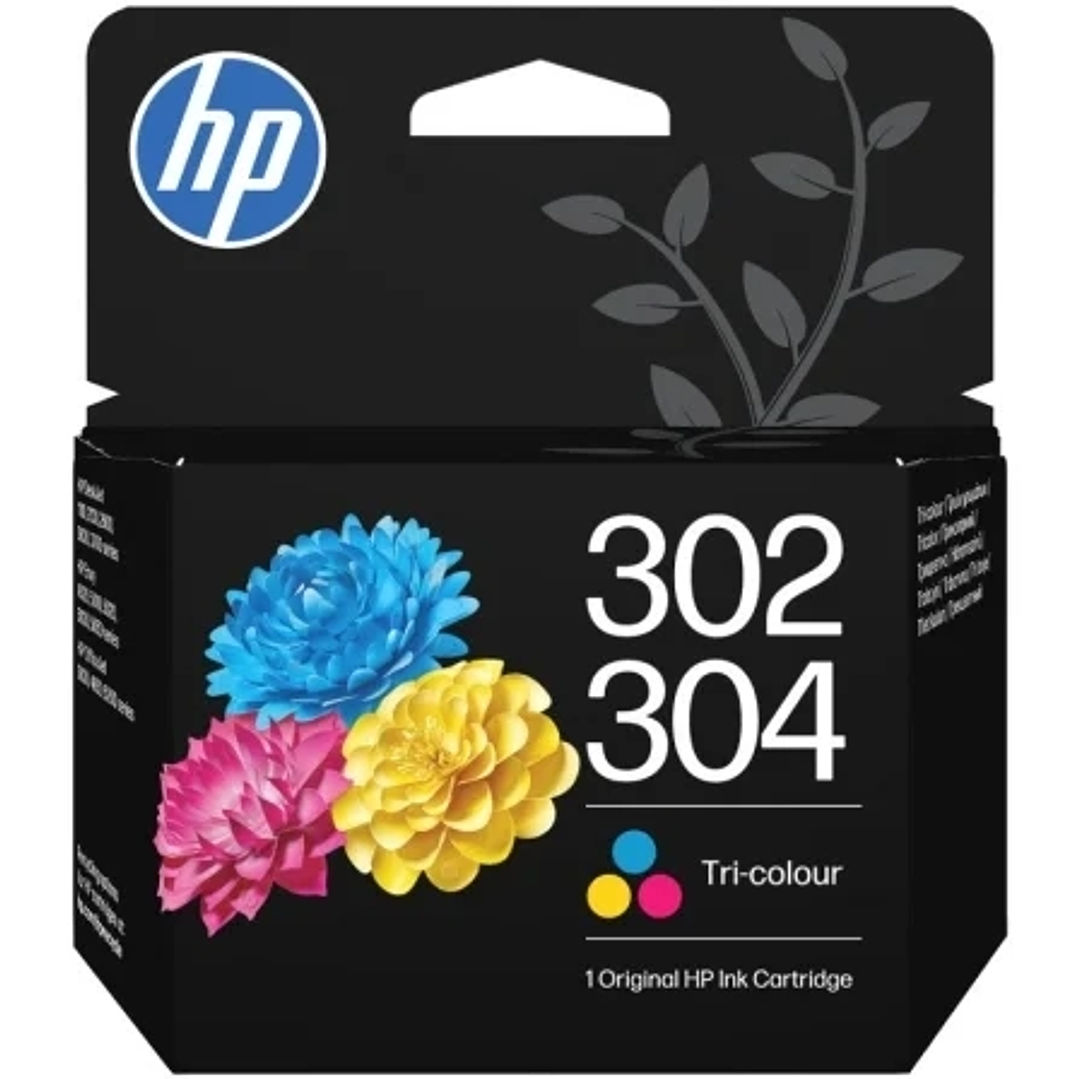 HP 302/304 Cartucho de Tinta Color Original - B7RT6AE 1