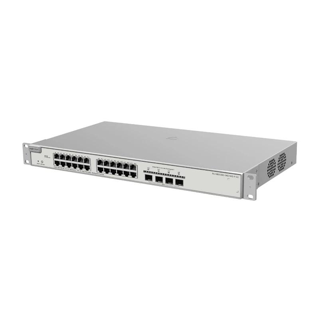 Reyee 24 × 10/100/1000Base-T copper ports with aut 3