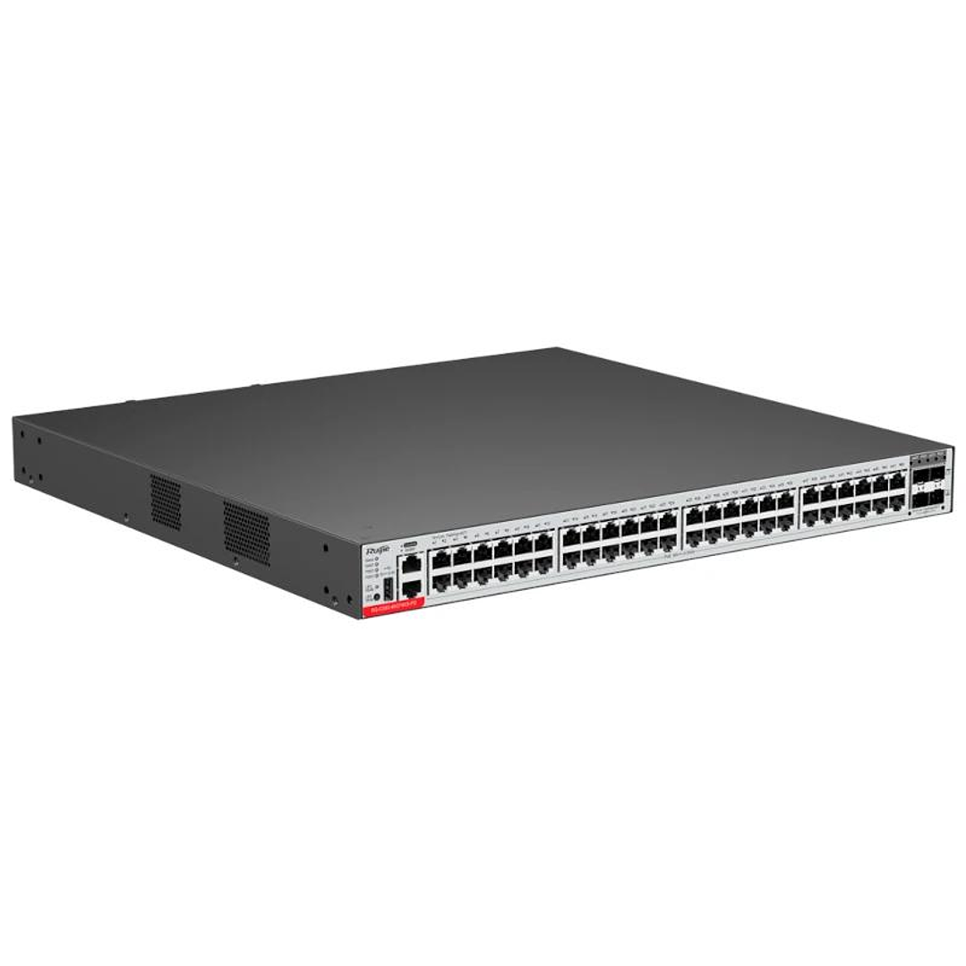 Ruijie 48-Port 10/100/1000BASE-T,and 4 1G/10G SFP+ 3