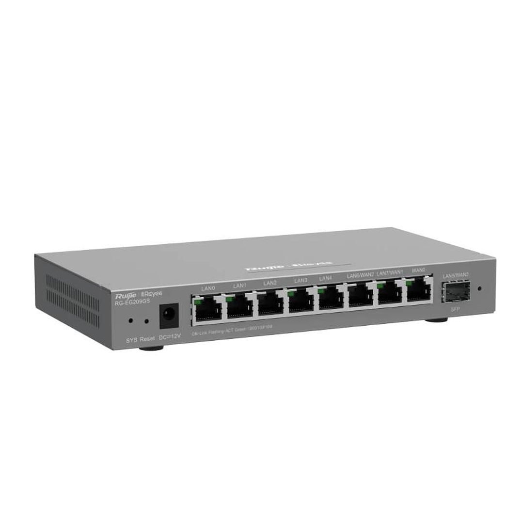 Reyee Desktop 9-port cloud management router , inc 3