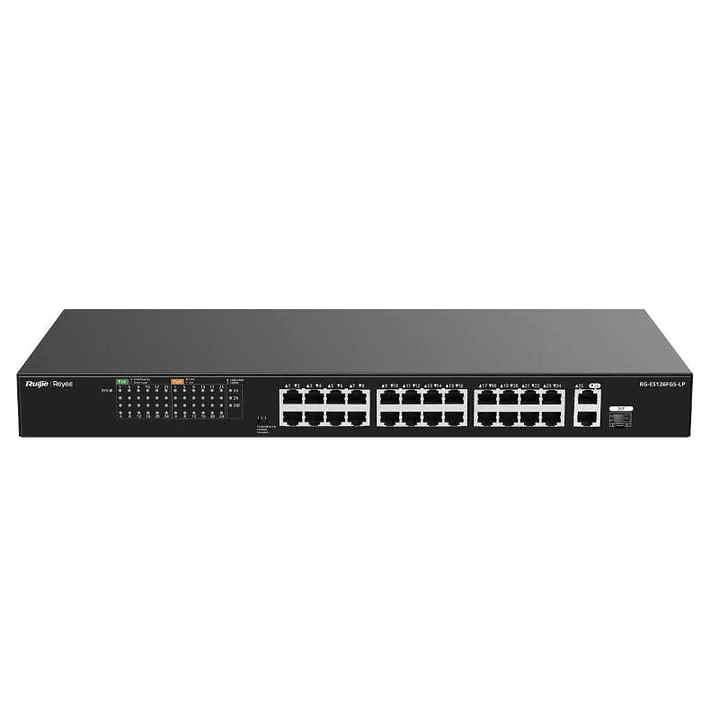 Reyee 24-Port 100Mbps + 1 Uplink Port 1000Mbps + 1 1