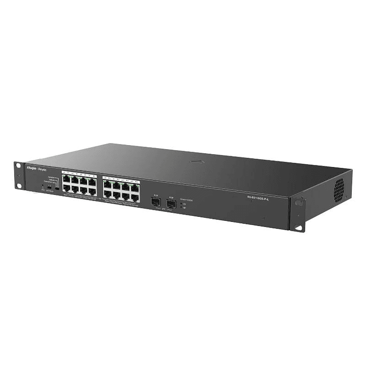 Reyee 16-Port 1000Mbps + 2 Gigabit SFP Ports, 16 o 2