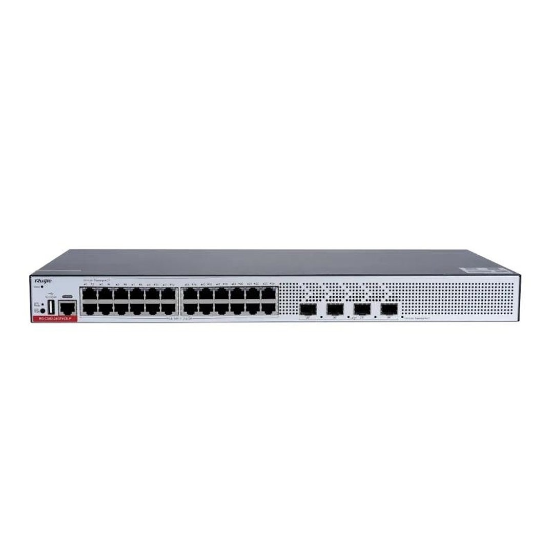 Ruijie 24-Port 10/100/1000BASE-T,and 4 1G/10G SFP+ 1
