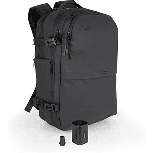 Tooq Mochila de Viaje de 55L - Espalda y Asas Acolchadas - Compresion al Vacio - Incluye Bomba de Aire y Accesorios - Resistente al Agua - Multiples C