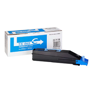 Kyocera TK865 Cyan Cartucho de Toner Original - 1T02JZCEU0/TK865C