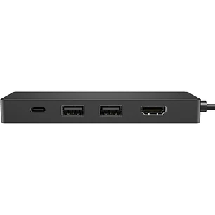 HP Travel Hub G3 Hub Multipuerto USB-C 5 en 1 – HDMI 4K 60Hz – 2x USB A 10Gbps – 2x USB C Datos + Power Delivery hasta 65W  – Diseño Compacto para Via