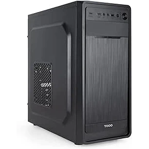 Tooq Prisma Ultra Caja Semitorre ATX - Fuente de Alimentacion 500W - Ventilador 120mm - Bahias 3x 5.25