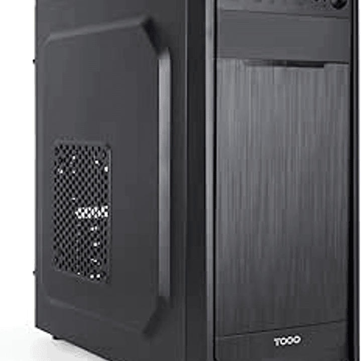Tooq Prisma Ultra Caja Semitorre ATX - Fuente de Alimentacion 500W - Ventilador 120mm - Bahias 3x 5.25