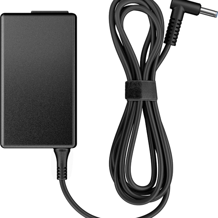 HP 65W Smart AC Adapter Adaptador de Corriente Inteligente - Diseño Compacto y Ligero - Cable 1.8 m - Color Negro 1