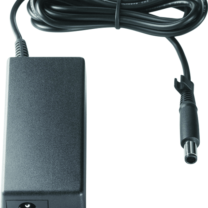 HP 90W Smart AC Adapter Adaptador de Corriente Inteligente - Diseño Compacto y Ligero - Cable 1.8 m - Color Negro 1