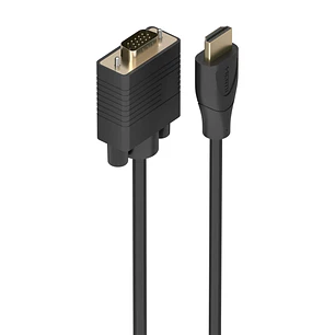 Aisens Cable Conversor HDMI a SVGA - Longitud 1.5m - HDMI Macho - HDB15 Macho - Soporta Resoluciones hasta 1080P - Plug and Play - Color Negro